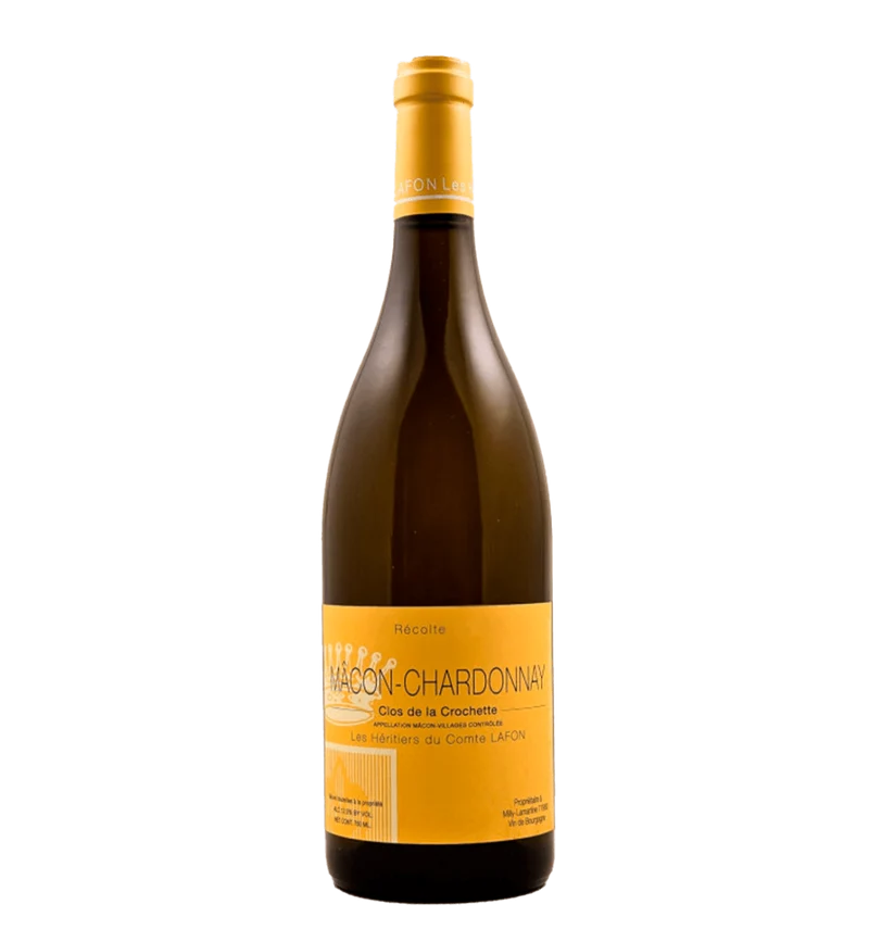 Domaine des Heritiers du Comte Lafon Macon Chardonnay Clos de la Crochette 2019 Magnum