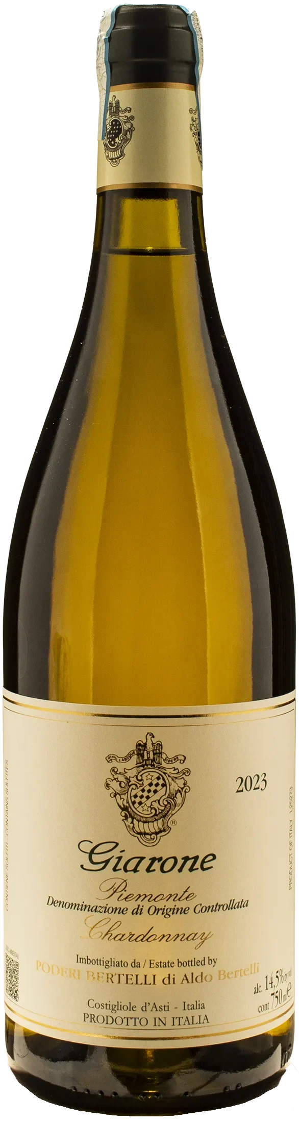 Poderi Bertelli Chardonnay Giarone 2023