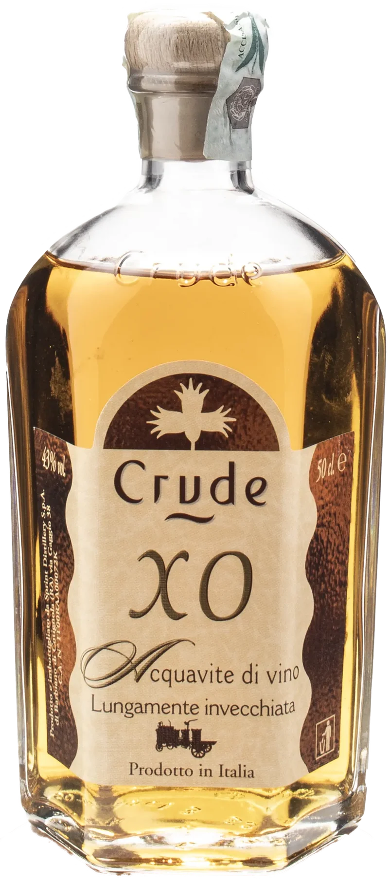 Crude XO Acquavite di Vino Lungamente Invecchiata 0.5L
