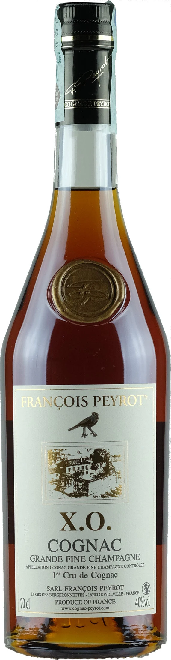 Peyrot Cognac Grande Fine Champagne 1er Cru de Cognac X.O 0.7L