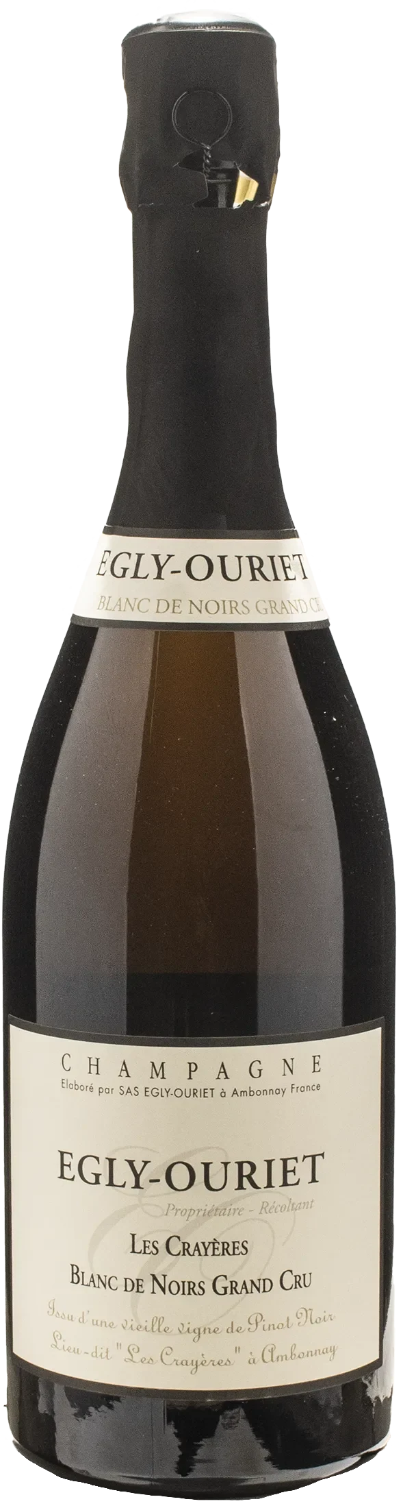 Egly Ouriet Champagne Les Crayeres Grand Cru Blanc de Noirs Vieilles Vignes Extra Brut