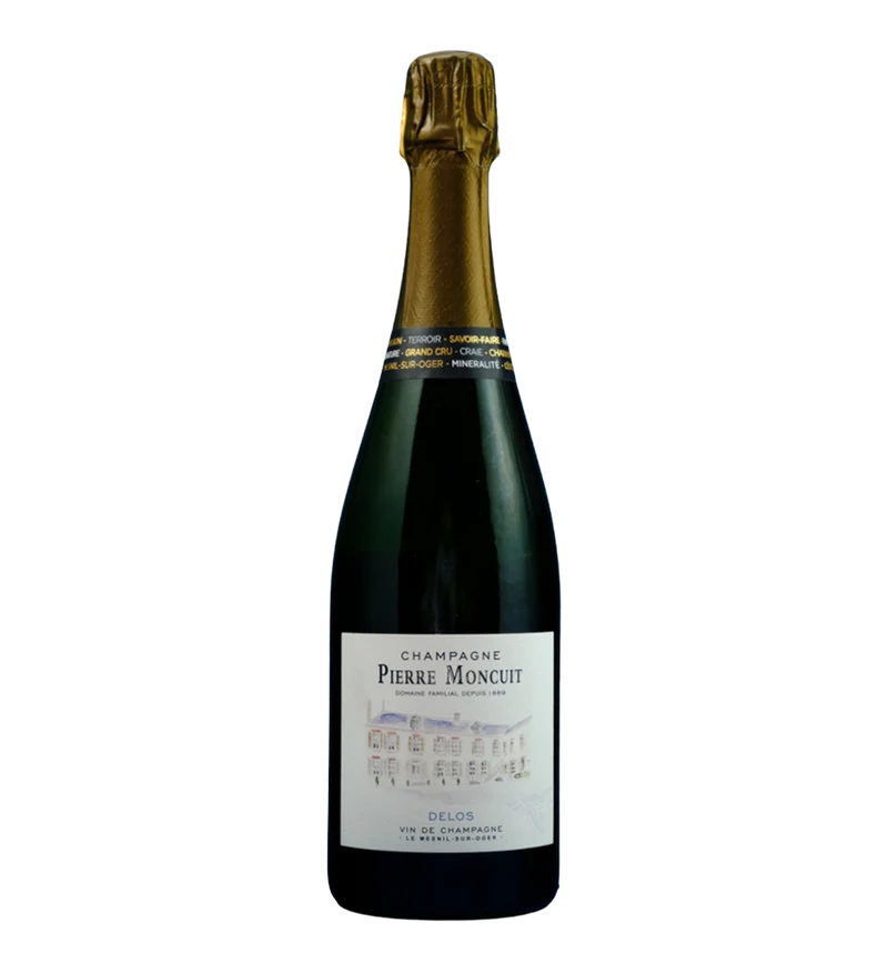Champagne Pierre Moncuit Delos Blanc de Blancs Brut Champagne Grand Cru Le Mesnil-sur-Oger