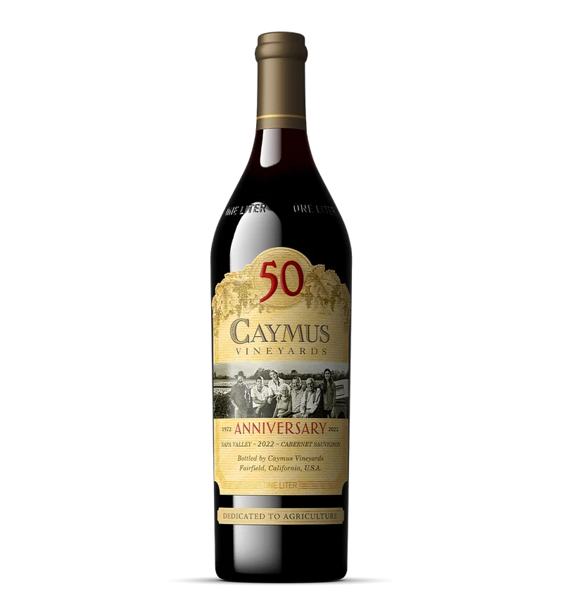 Caymus Vineyards Cabernet Sauvignon Napa Valley 50th Anniversary 2022 100CL