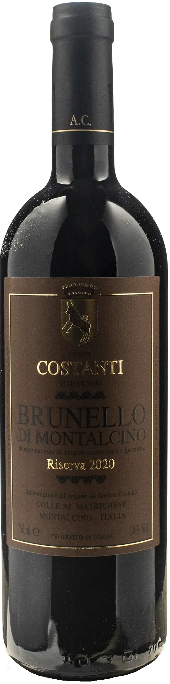 Conti Costanti Brunello di Montalcino Riserva 2020
