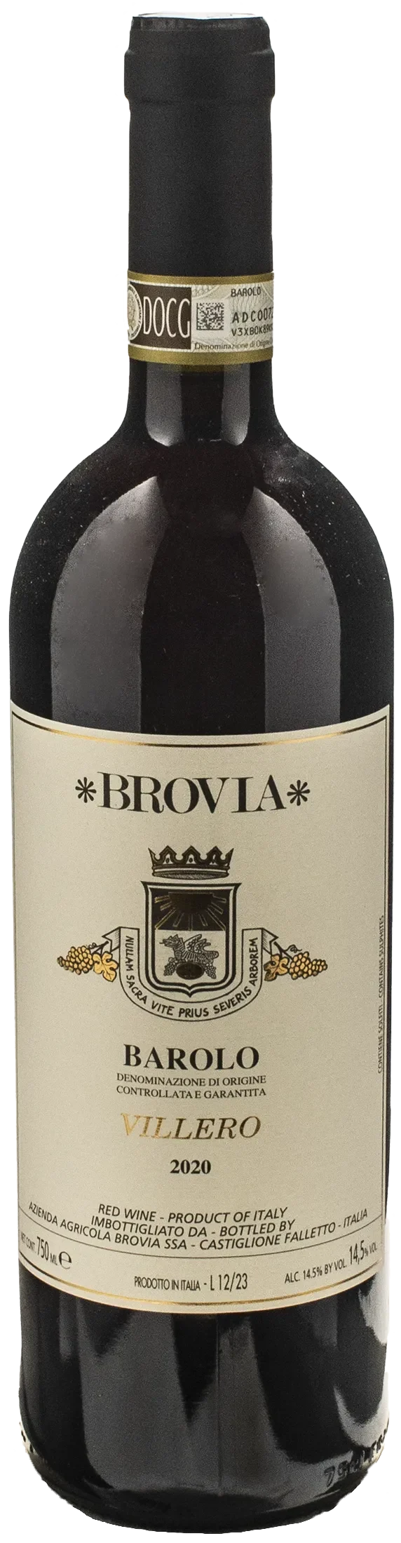Brovia Barolo Villero 2020