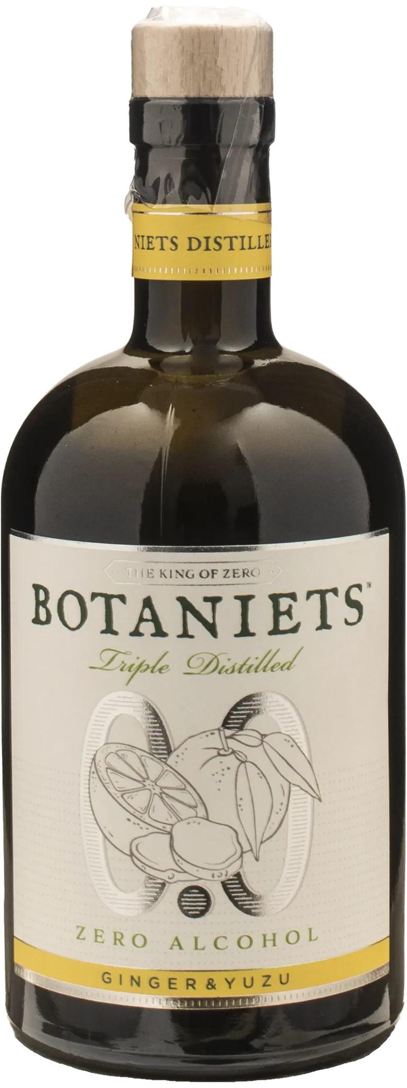 Botaniets Triple Distilled Ginger & Yuzu Zero Alcohol 0.5L