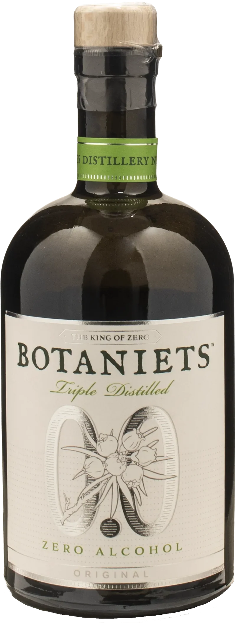 Botaniets Triple Distilled Gin Original Zero Alcohol 0.5L