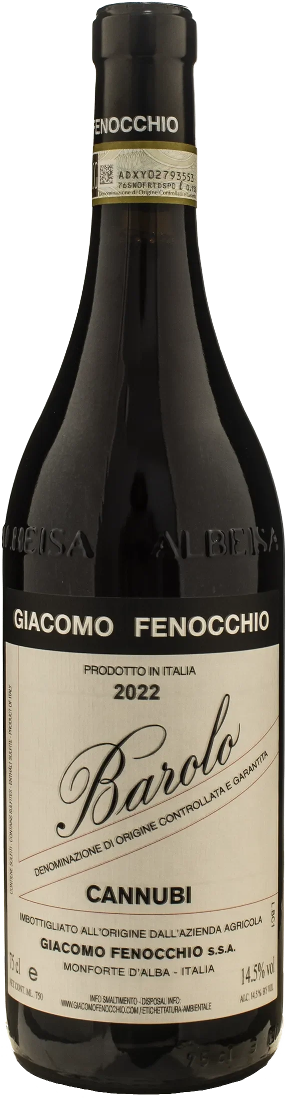 Giacomo Fenocchio Barolo Cannubi 2022
