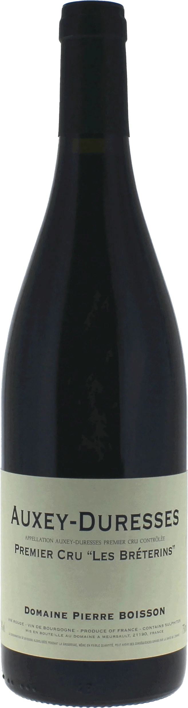 Auxey Duresses Rouge 1er Cru Les Bréterins Domaine Boisson Pierre, 2023
