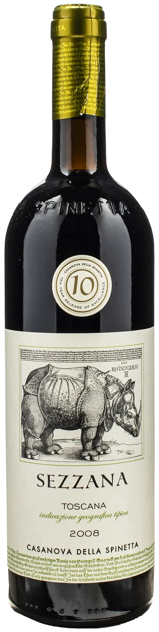 Casanova della Spinetta Toscana Sangiovese Rosso Sezzana 2008