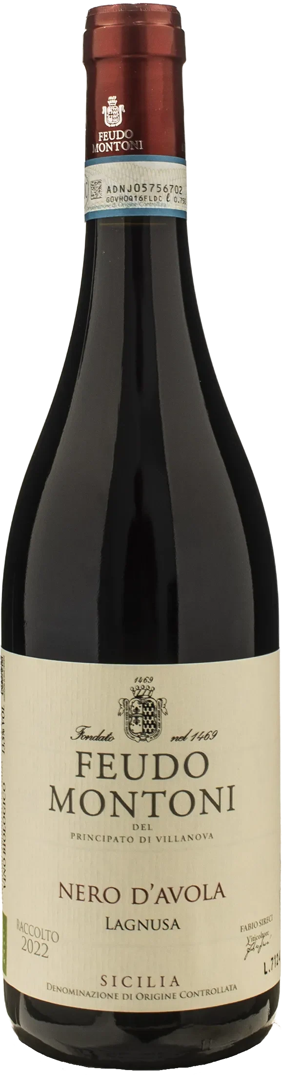 Feudo Montoni Vigna Lagnusa Nero d'Avola 2022