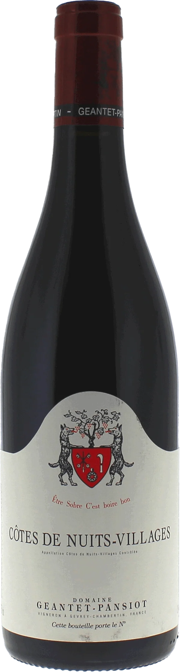 Cotes De Nuits Villages Domaine Geantet Pansiot, 2023