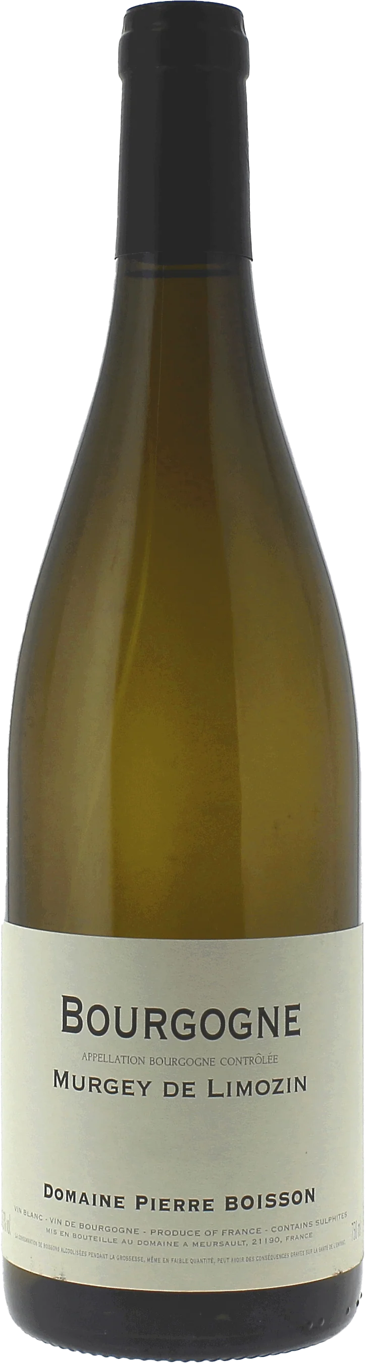 Bourgogne Blanc Murgey De Limozin Boisson Pierre, 2022