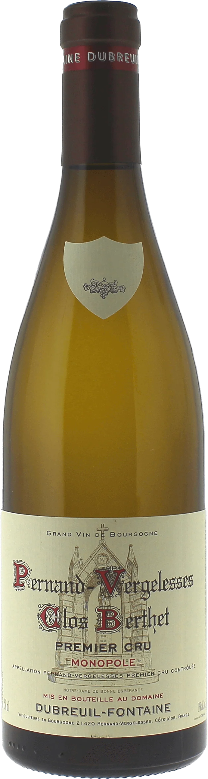 Pernand Vergelesses 1er Cru Clos Berthet Domaine Dubreuil-Fontaine, 2023
