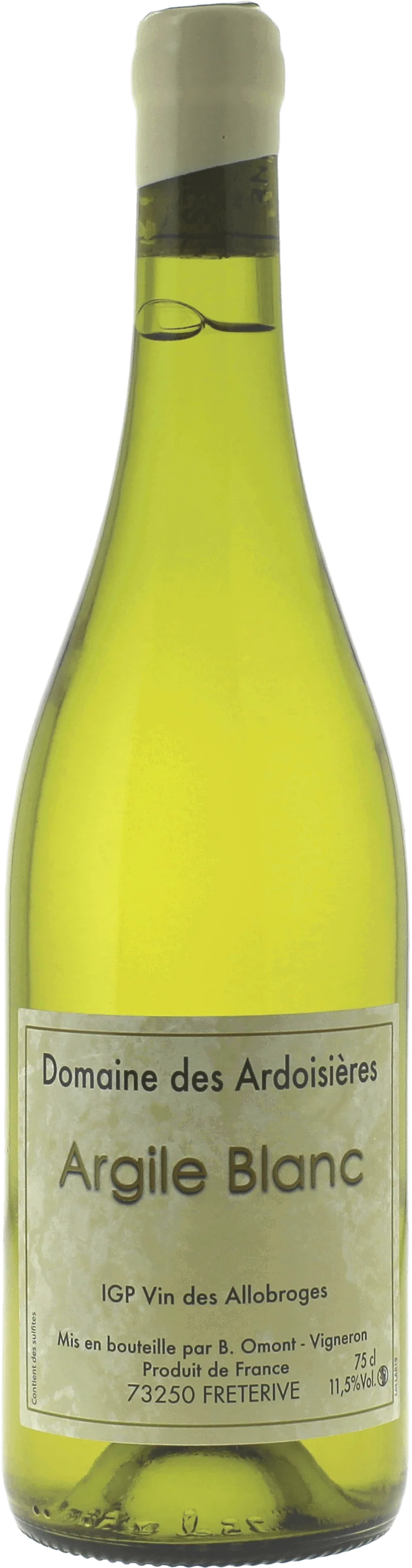 Domaine Des Ardoisières Cuvée Argile Blanc Domaine Igp Vin Des Allobroges, 2024