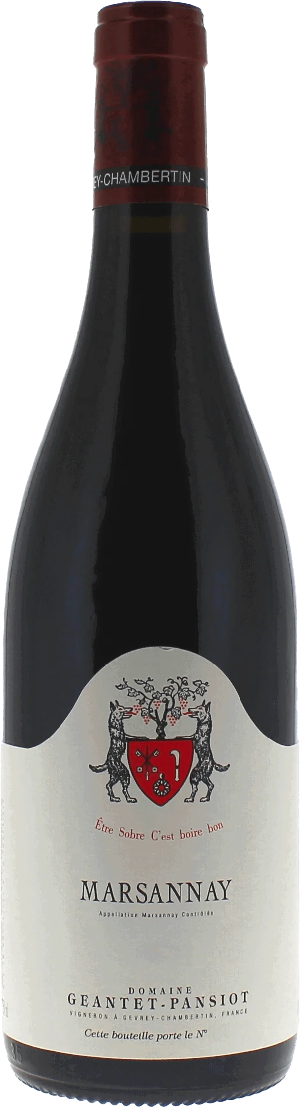 Marsannay Rouge Domaine Geantet Pansiot, 2023