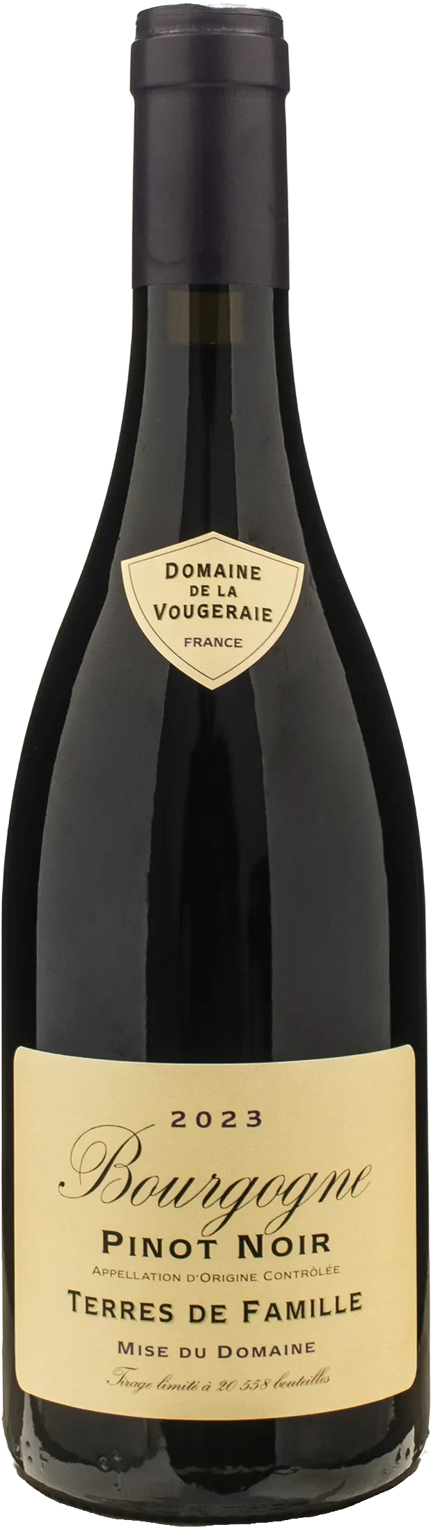 Domaine de la Vougeraie Bourgogne Pinot Noir Terres de Famille 2023