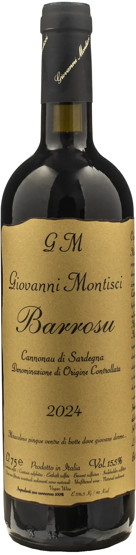 Giovanni Montisci Cannonau Barrosu 2024