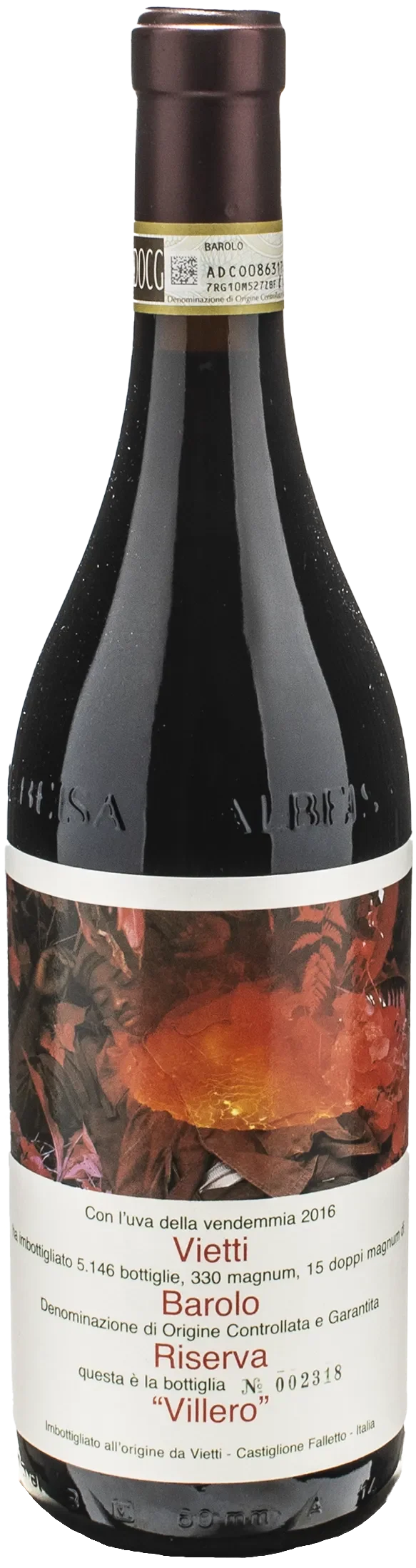 Vietti Barolo Villero Riserva 2016