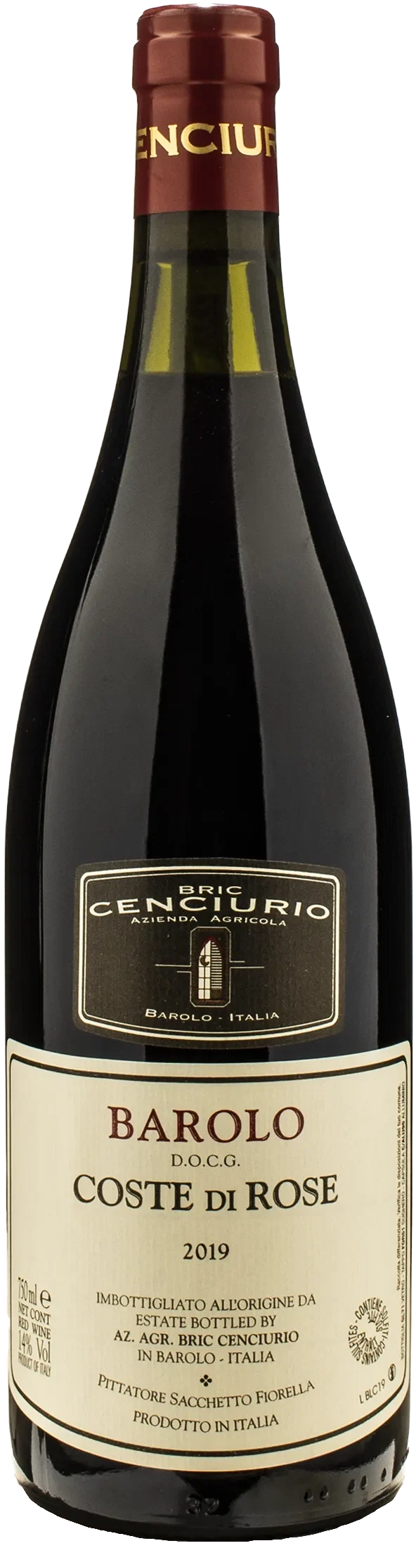 Bric Cencurio Barolo Coste di Rose 2019