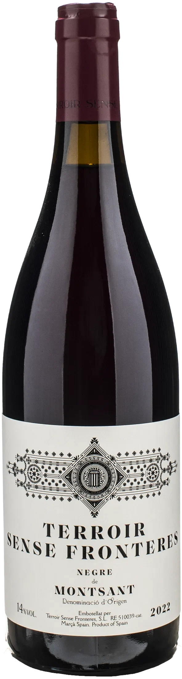 Terroir Al Limit Terroir Sense Fronteres Montsant Negre 2022