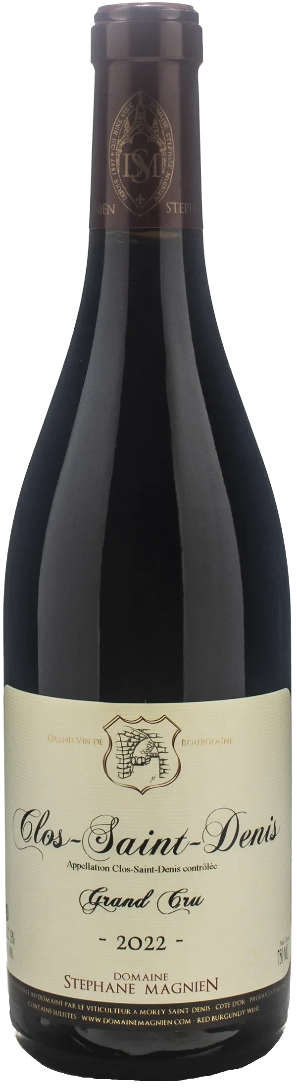 Domaine Stephane Magnien Clos St Denis Grand Cru 2022