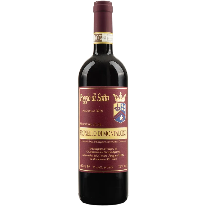 Poggio di Sotto Brunello di Montalcino 2018