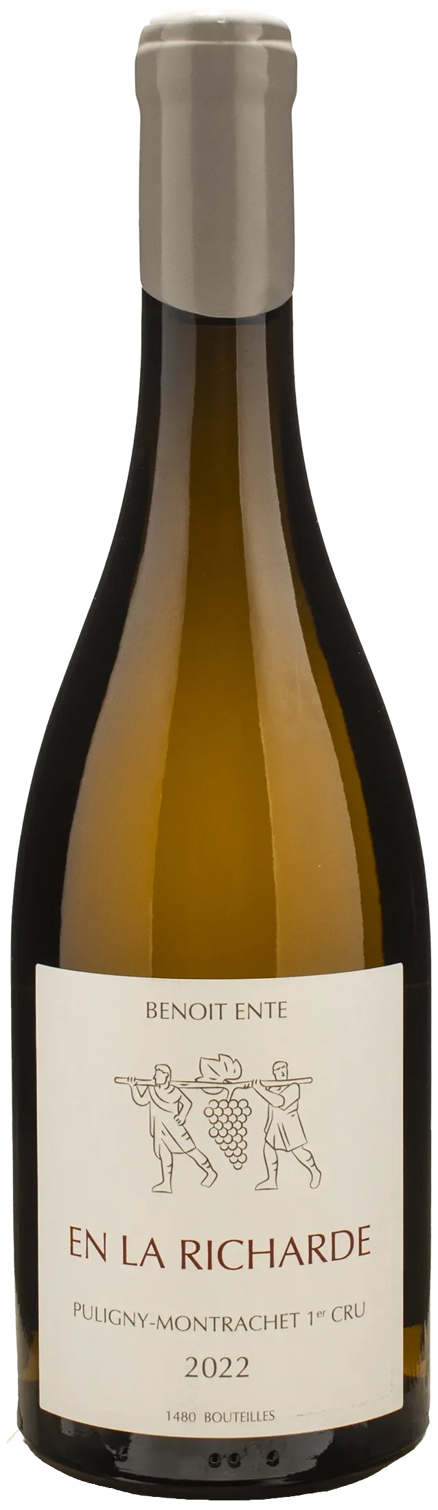 Benoit Ente Les Folatieres en la Richarde Puligny Montrachet 1er Cru 2022