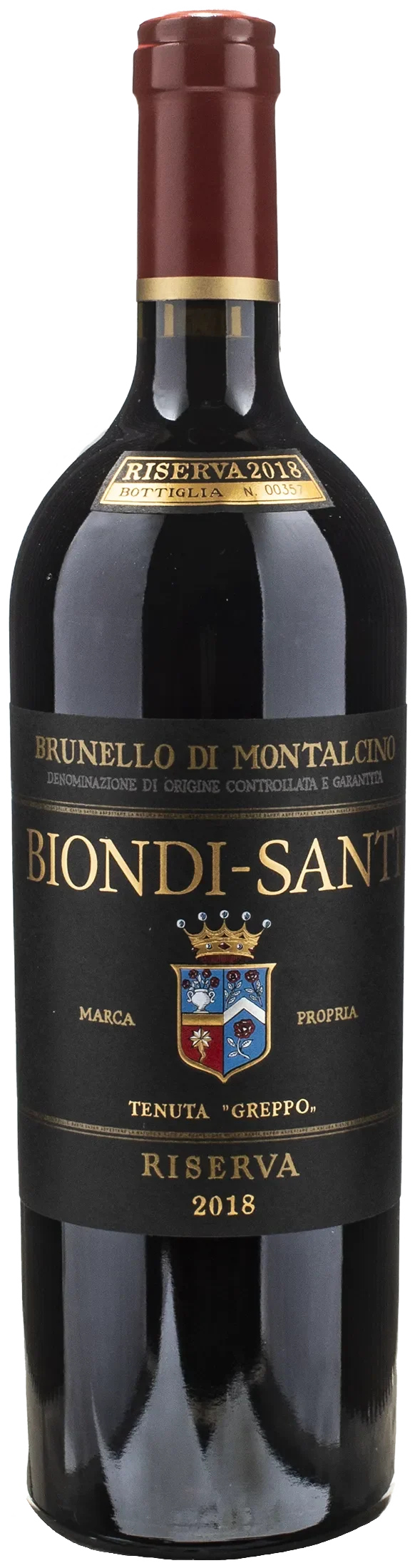 Biondi Santi Brunello di Montalcino Greppo Riserva 2018