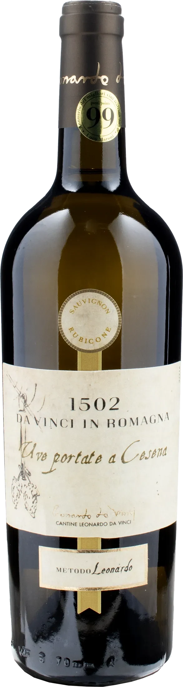 Leonardo da Vinci 1502 Sauvignon Rubicone Uve portate a Cesena 2023