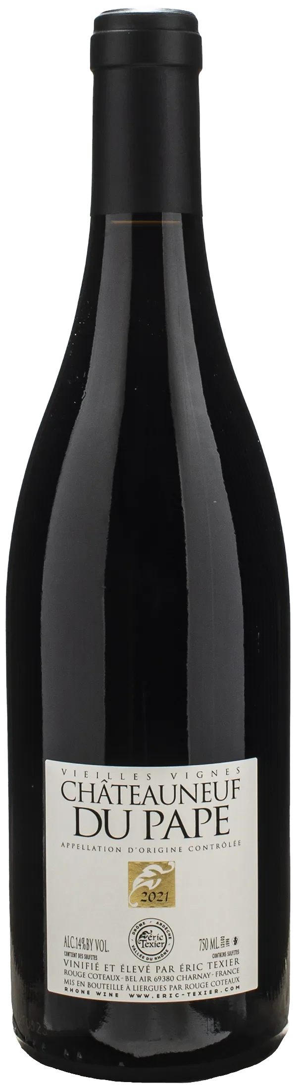Eric Texier Chateauneuf du Pape Rouge 2021