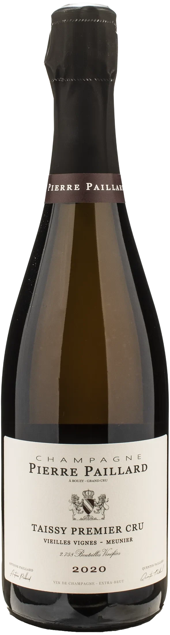Pierre Paillard Champagne 1er Cru Taissy Meunier Extra Brut Vieilles Vignes 2020