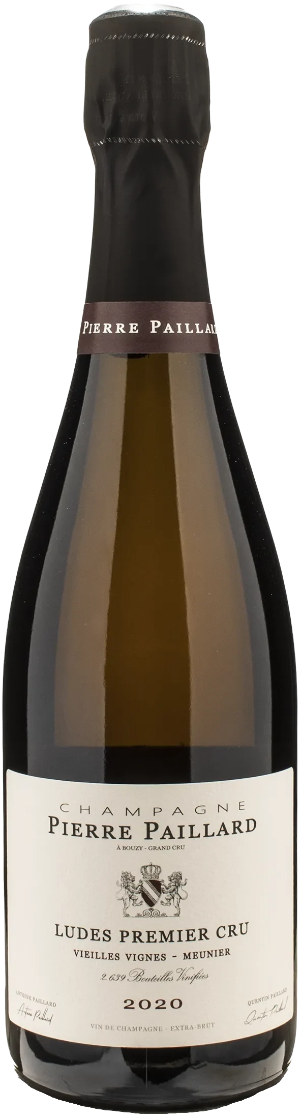 Pierre Paillard Champagne 1er Cru Ludes Meunier Extra Brut Vieilles Vignes 2020