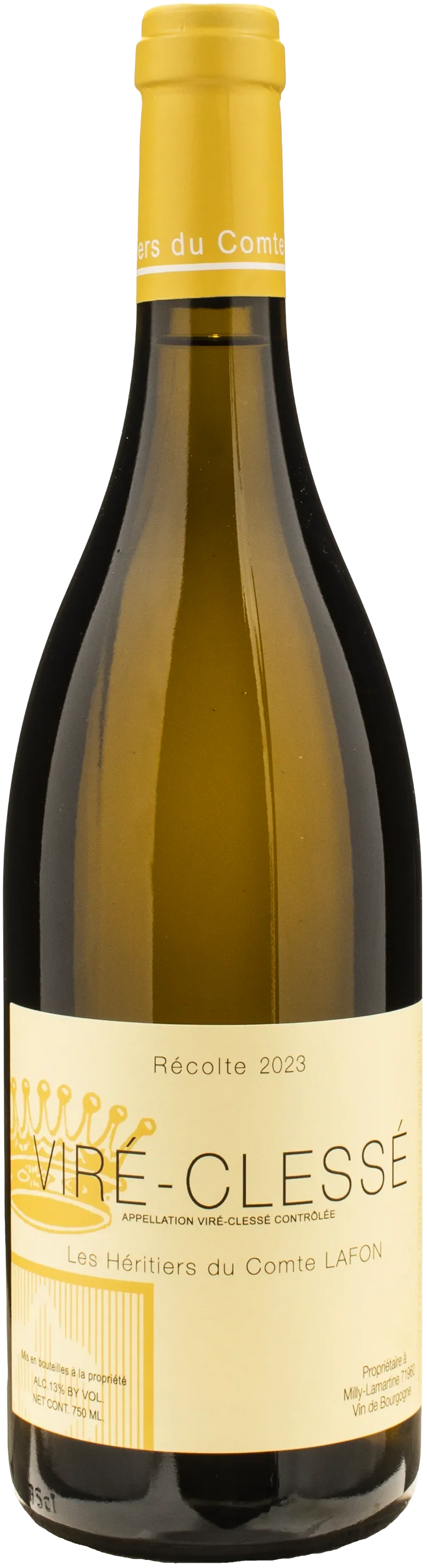 Les Heritiers du Comte Lafon Vire Clesse 2023