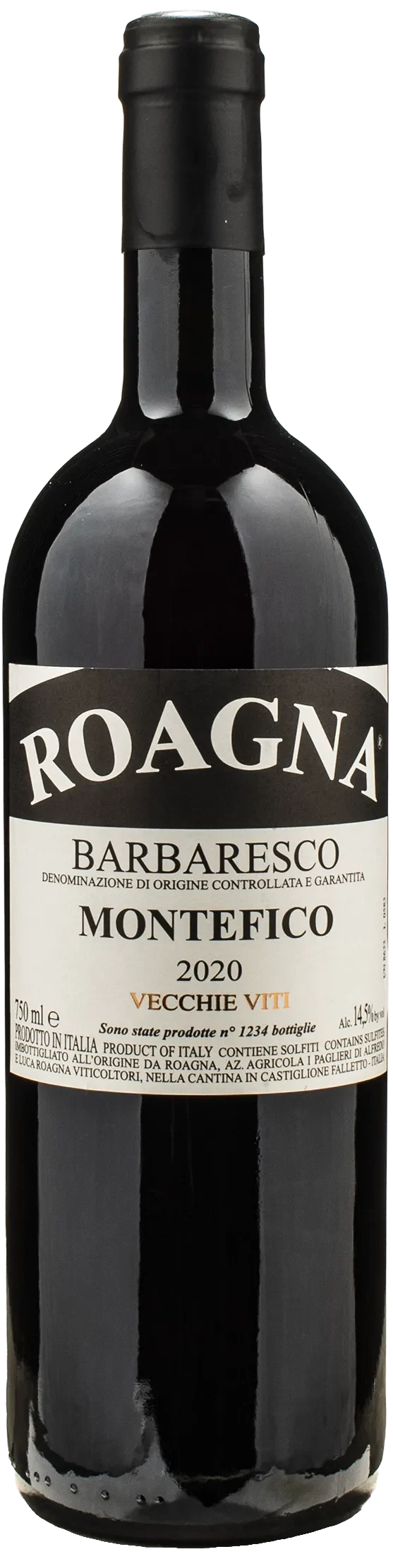 Roagna Barbaresco Montefico Vecchie Viti 2020