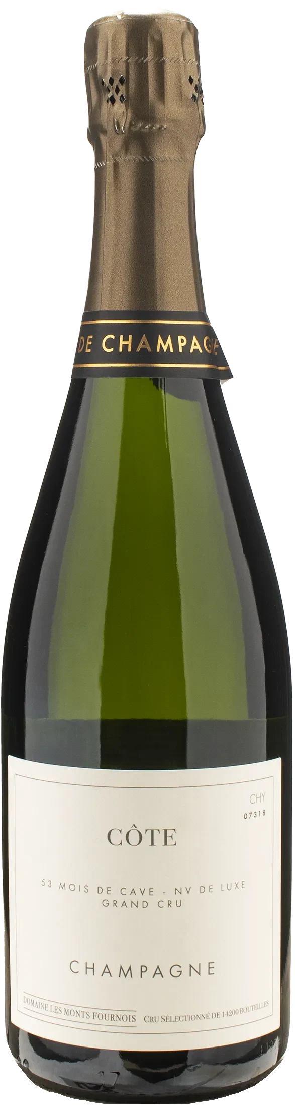 Domaine Les Monts Fournois Champagne Grand Cru Cote Chouilly Extra Brut