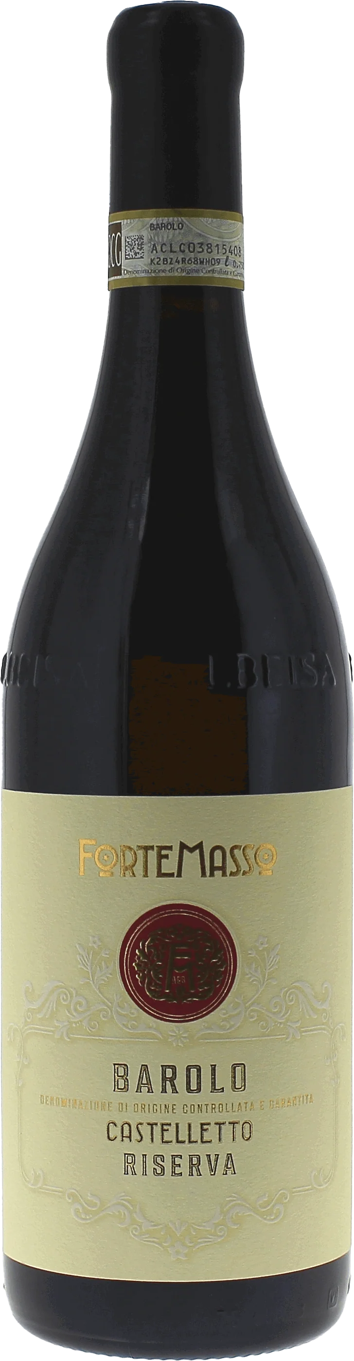 Barolo Riserva Castelletto Docg Fortemasso Italie, 2016