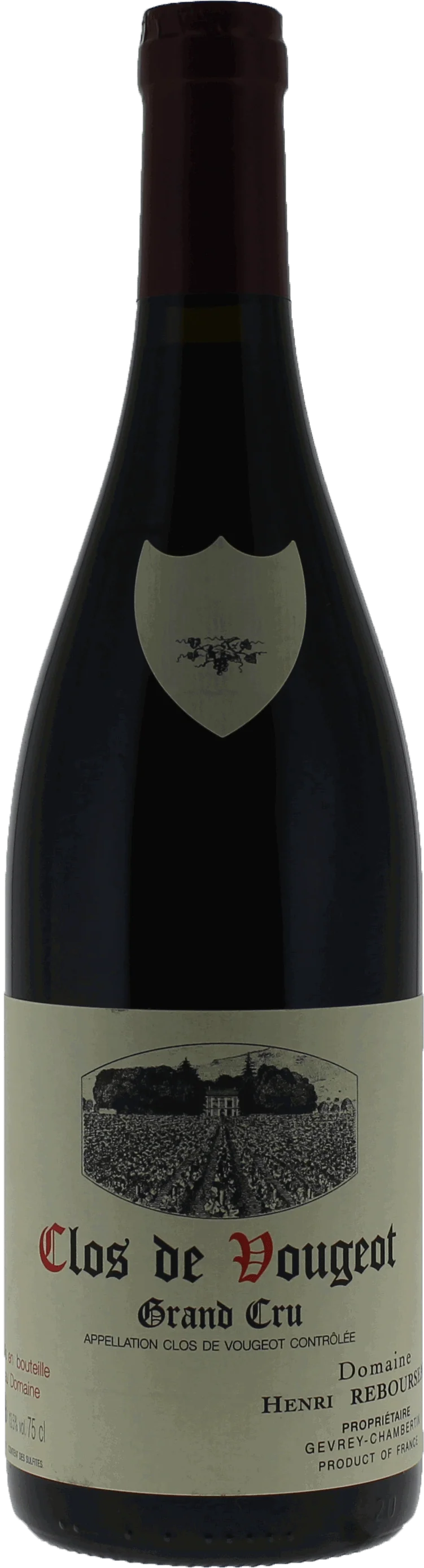 Clos De Vougeot Grand Cru Domaine Rebourseau Henri, 2021
