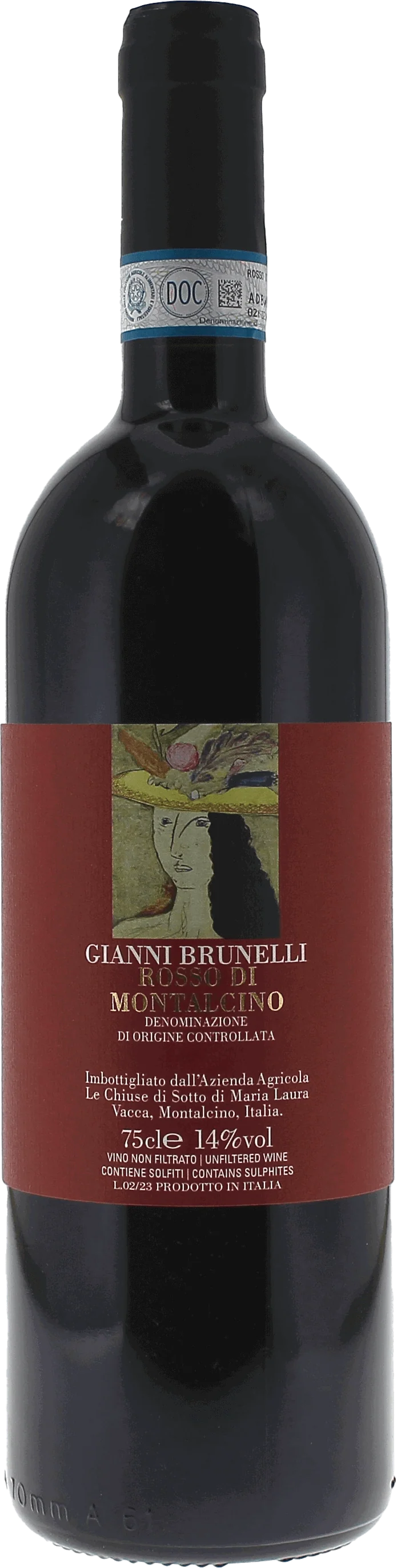 Brunello Di Montalcino Rosso Du Montalcino Gianni Brunelli Italie, 2022