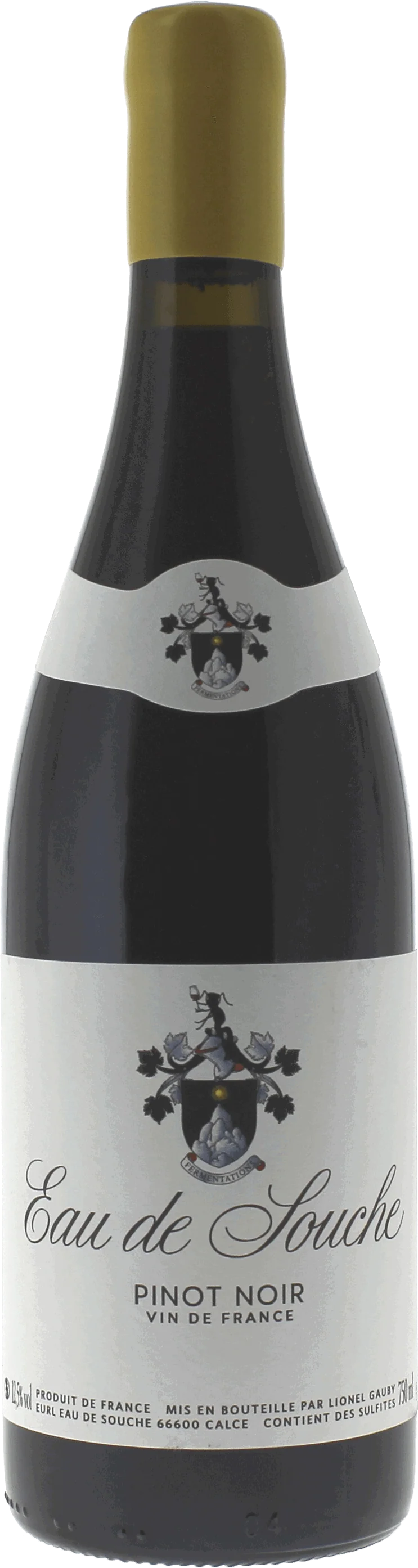 Eau De Souche Pinot Noir Lionel Gauby Vin De France, 2020