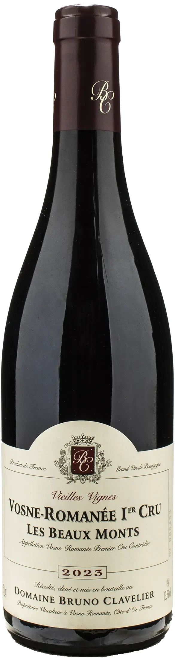Bruno Clavelier Vosne Romanee 1er Cru Les Beaux Monts 2023