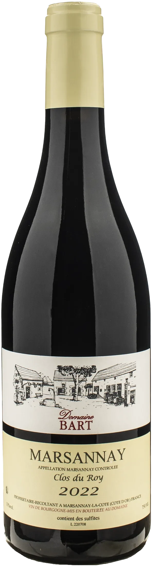 Domaine Bart Marsannay Rouge Clos du Roy 2022