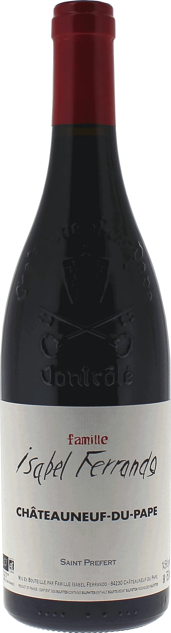 Isabel Ferrando Cuvée Famille Châteauneuf-Du-Pape, 2020