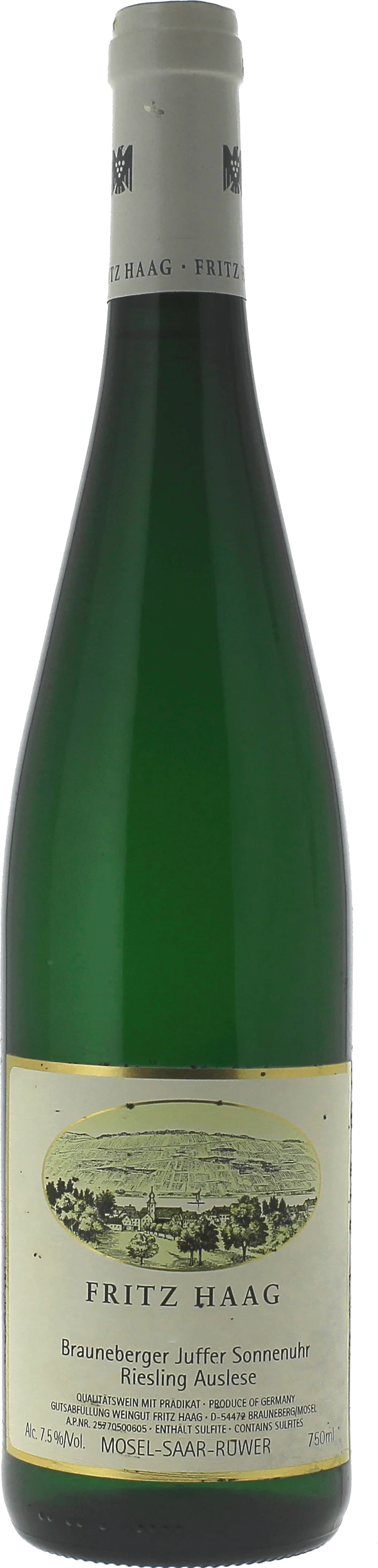 Fritz Haag Riesling Auslese Brauneberger Juffer Sonnenhur Allemagne, 2004