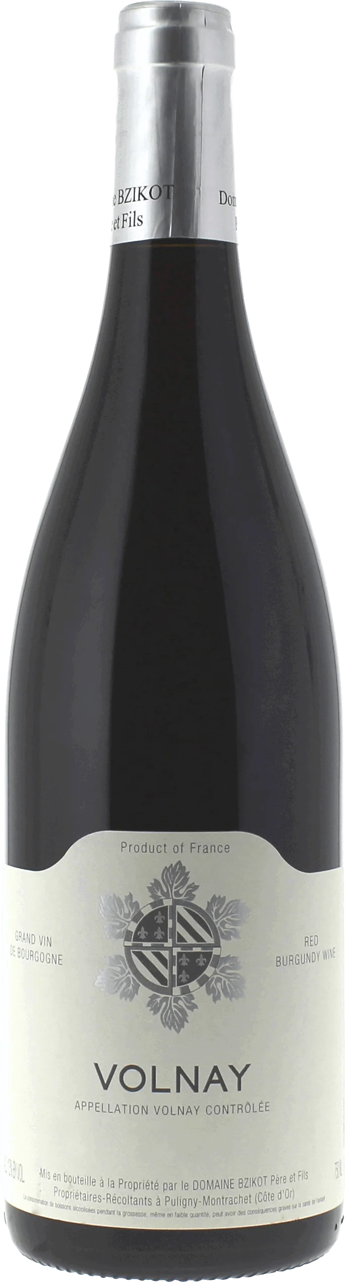 Volnay Domaine Bzikot Sylvain, 2022