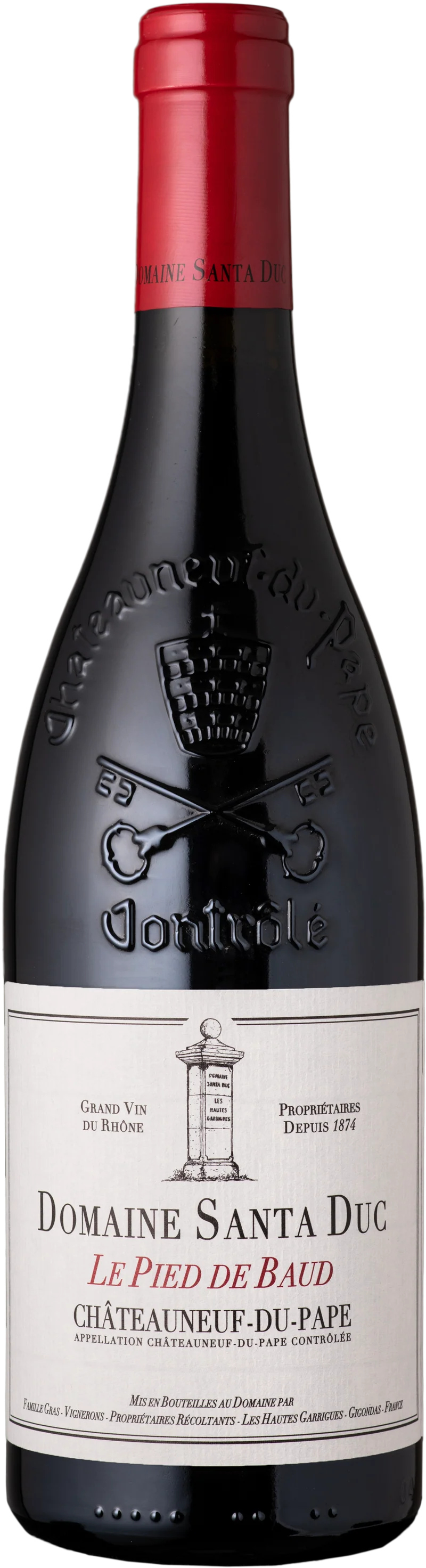 Santa Duc Le Pied De Baud Châteauneuf-Du-Pape, 2019
