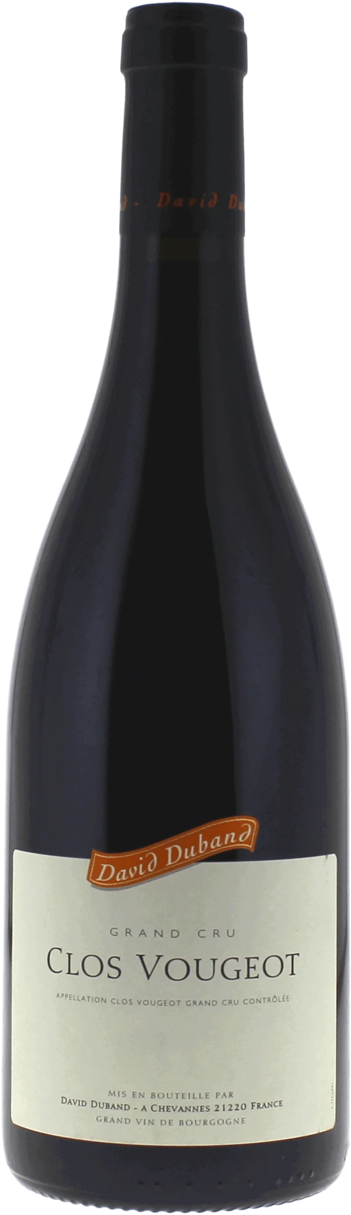 Clos De Vougeot Grand Cru Domaine Duband David, 2021